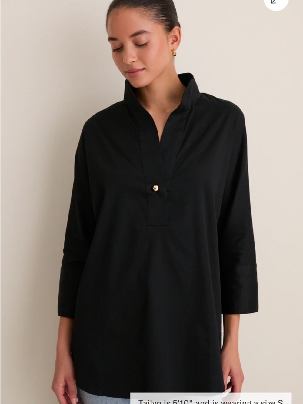 Tuckernuck Willow Top in Black